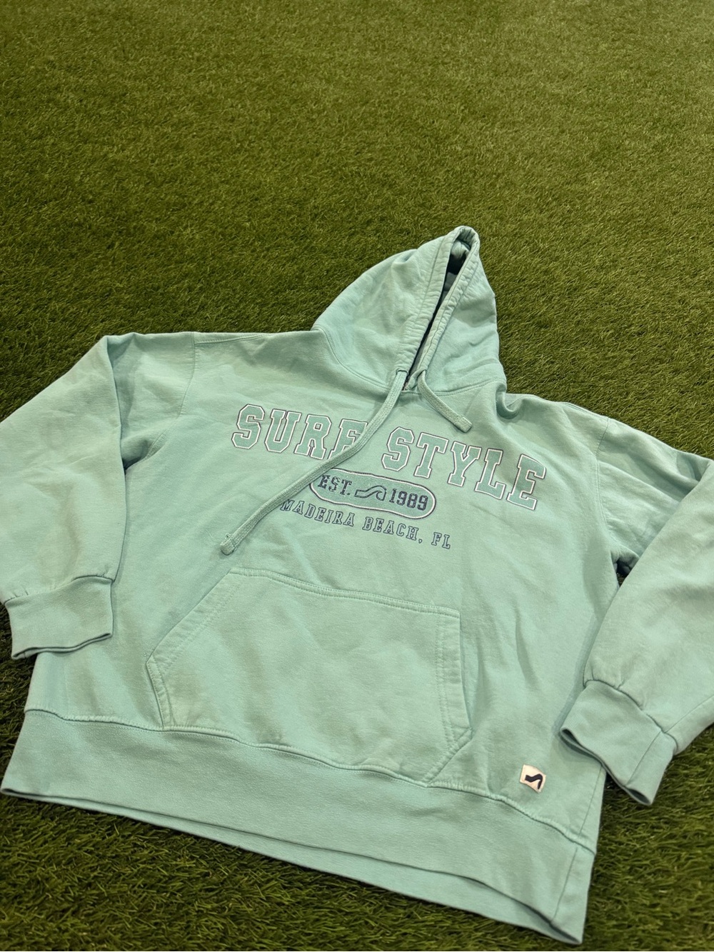 Surf Style Madeira Beach FL Hooded Pullover Sweatshirt